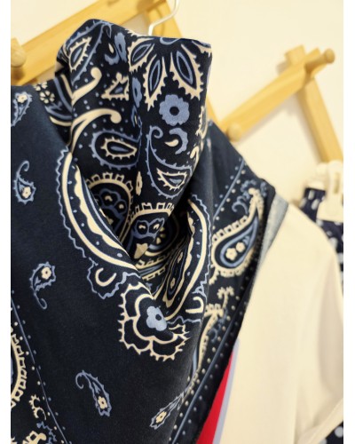 Pañuelo Bandana Azul Marino