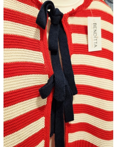 Cardigan Rayas / Lazada Rojo