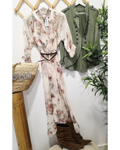 Vestido Floral / Volantes