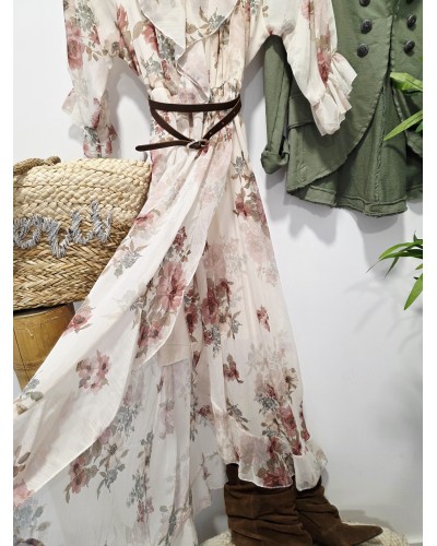 Vestido Floral / Volantes