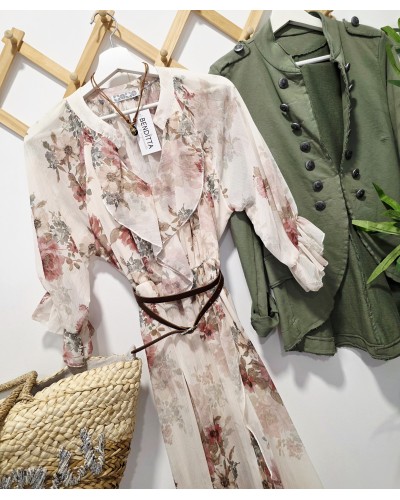 Vestido Floral / Volantes