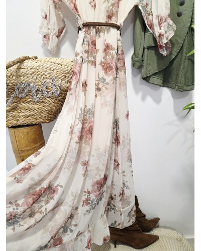 Vestido Floral / Volantes