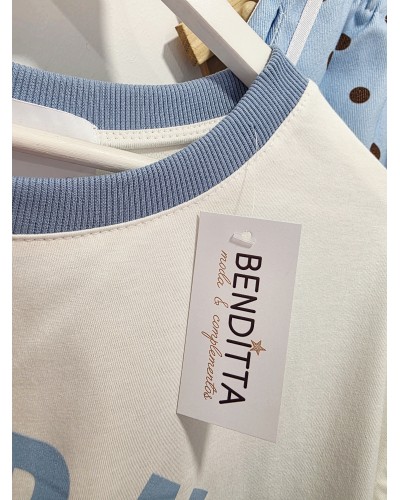 Camiseta Charme París Azul