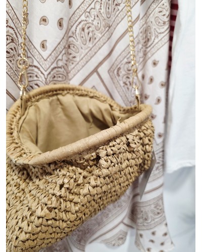 Bolso Cierre / Rafia