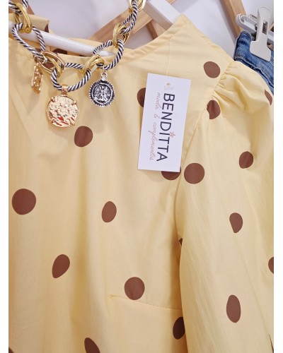 Blusa Lunares / Lazada Amarillo