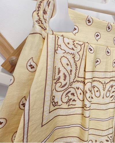 Pantalón Bandana Amarillo