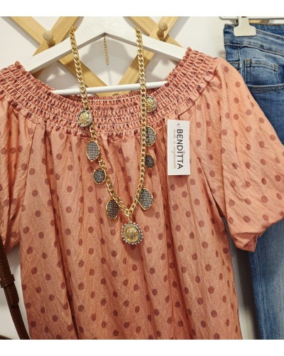 Collar Largo Monedas