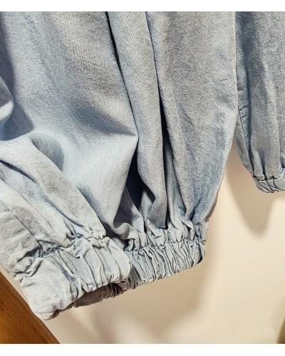 Pantalón Bombacho / Denim Fluido