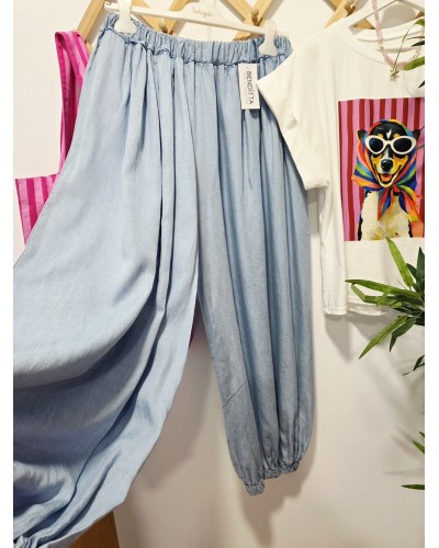 Pantalón Bombacho / Denim Fluido