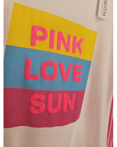 Camiseta Pink Love Sun