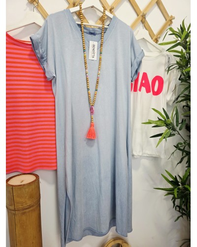 Vestido Smile / Lavado Azul