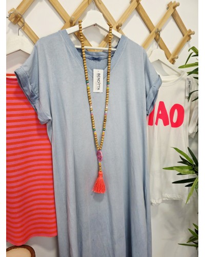 Vestido Smile / Lavado Azul