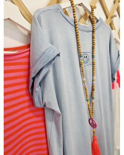 Vestido Smile / Lavado Azul
