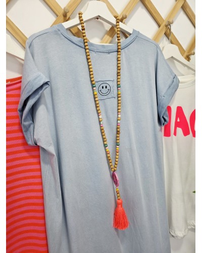 Vestido Smile / Lavado Azul