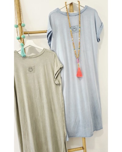 Vestido Smile / Lavado Azul