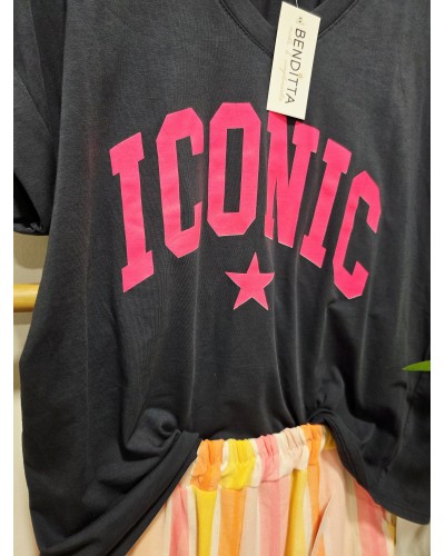 Camiseta Iconic Azul Marino