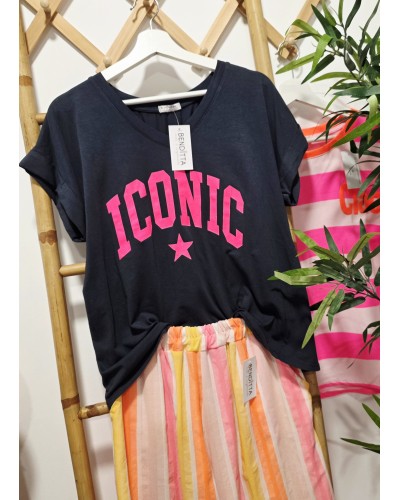 Camiseta Iconic Azul Marino
