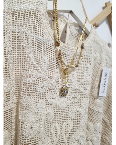 Blusa Crochet Arena