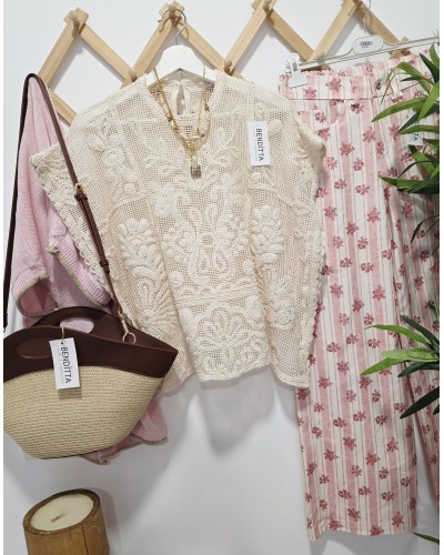 Blusa Crochet Arena
