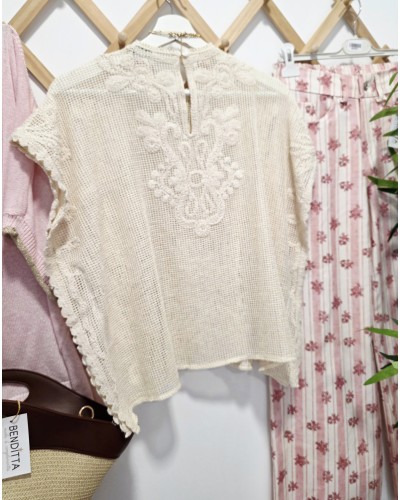 Blusa Crochet Arena