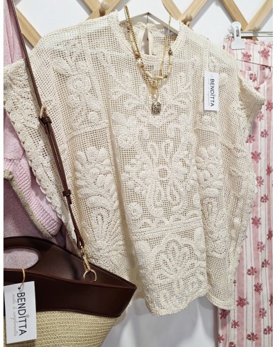 Blusa Crochet Arena