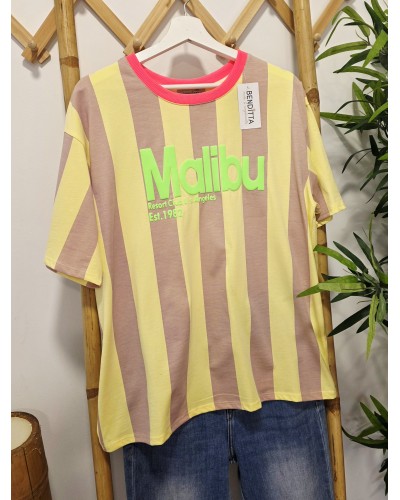 Camiseta Malibú Amarillo