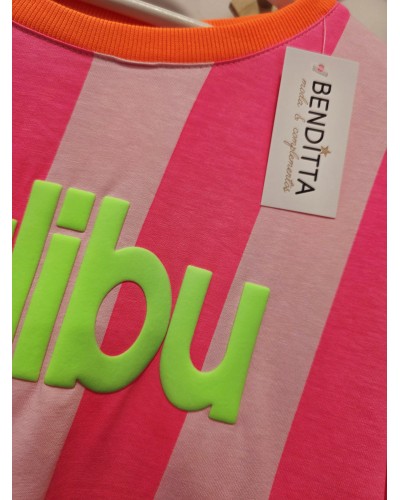 Camiseta Malibú Rosa