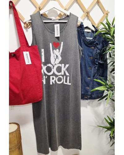 Vestido Lavado Rock