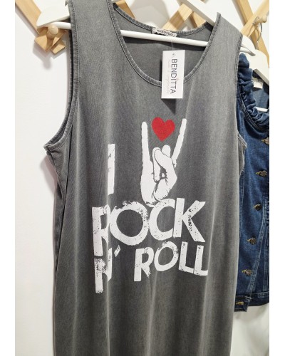 Vestido Lavado Rock