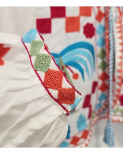 Chaqueta Bordada / Borlas