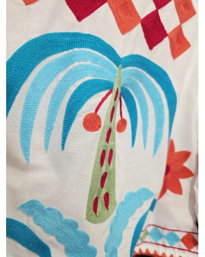 Chaqueta Bordada / Borlas